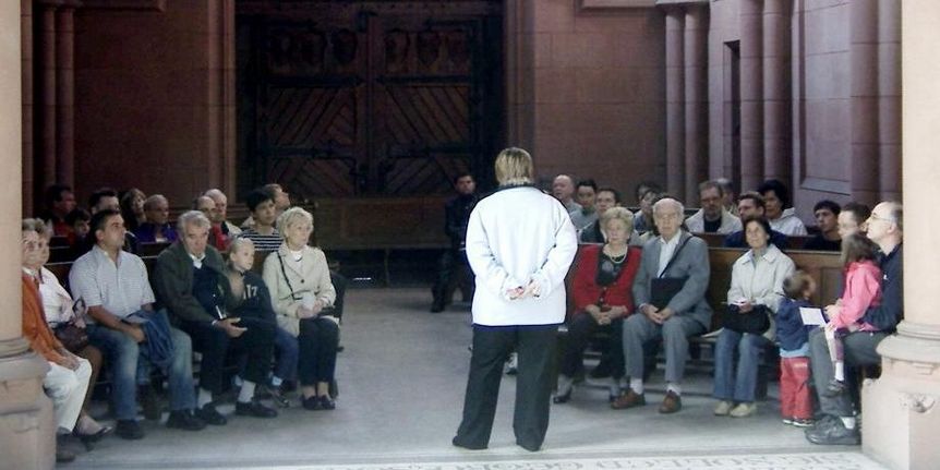 Foto: Staatliche Schlösser und Gärten Baden-Württemberg, Helene Seifert Führung in der Großherzoglichen Grabkapelle Karlsruhe
