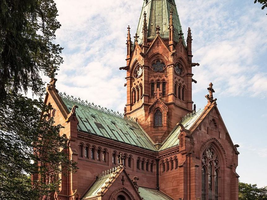 Großherzogliche Grabkapelle Karlsruhe von außen