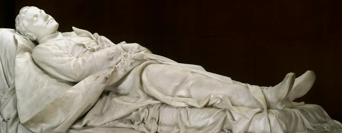 Foto: Landesmedienzentrum Baden-Württemberg, Urheber unbekannt Großherzogliche Grabkapelle Karlsruhe, Grabmal Prinz Ludwig Wilhelms